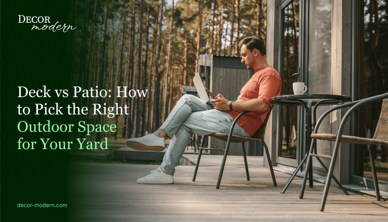 Deck vs Patio