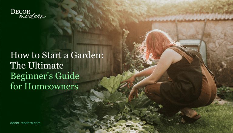 how to start a graden