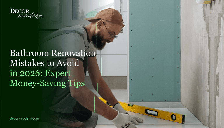 Bathroom Renovation Mistakes to Avoid in 2026