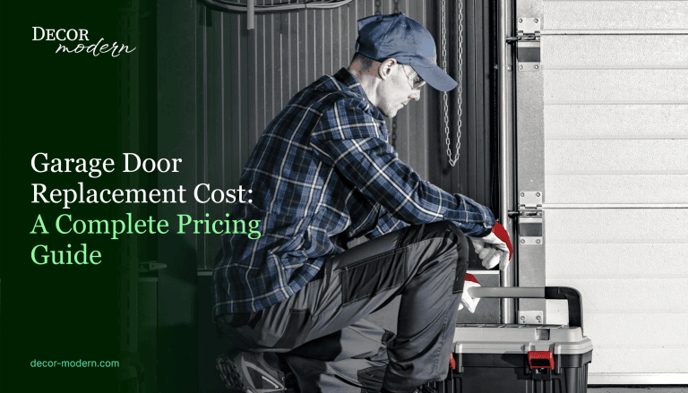 Garage Door Replacement Cost in 2026