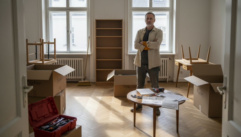 Umweltfreundliche Entsorgung bei der Entrümpelung – nachhaltig und gesetzeskonform (KI-generiertes Symbolbild)
