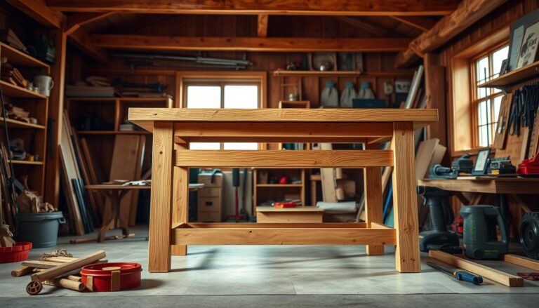 werkbank aus holz