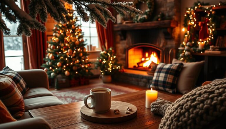 cozy Christmas living room ideas
