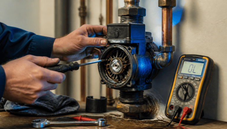 symptôme circulateur chaudière hs