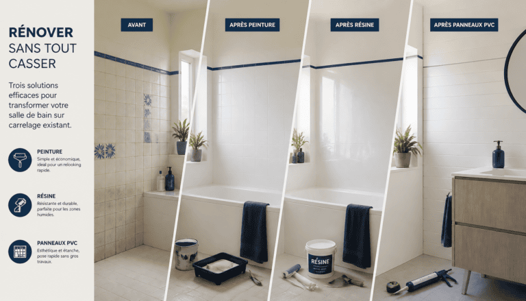 renover le carrelage de salle de bain