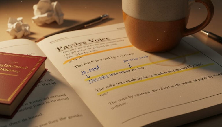 Voix passive en anglais : exercice complet avec 20 transformations corrigées
