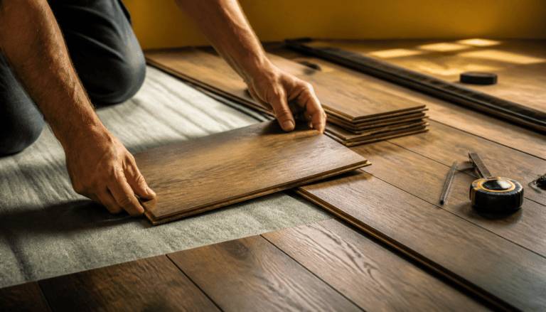 pose parquet flottant