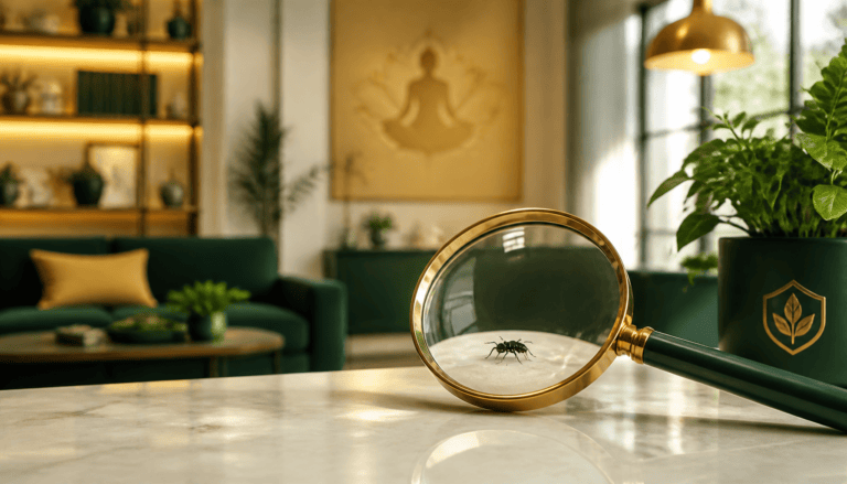 asticot dans la maison signification