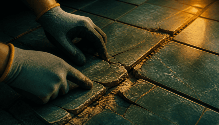 carrelage qui se fissure après 10 ans