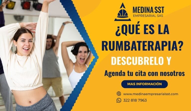 ¿Listos para activar su energía? Agenda una sesión de rumbaterapia con Medina SST Empresarial y transforma el ambiente laboral