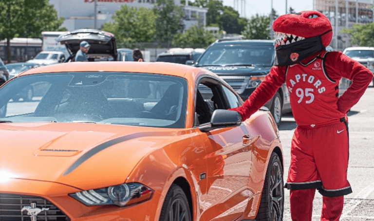 TFC and Toronto Raptors drive-in watch parties continue at the OLG Stage