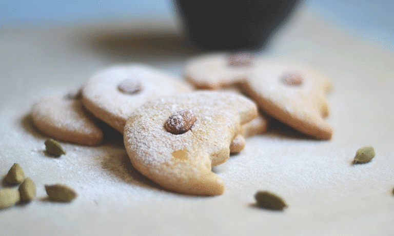 Best cardamom butter cookies recipe