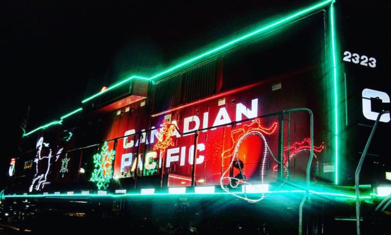Canadian Pacific Holiday Train heading across the country – photo essay