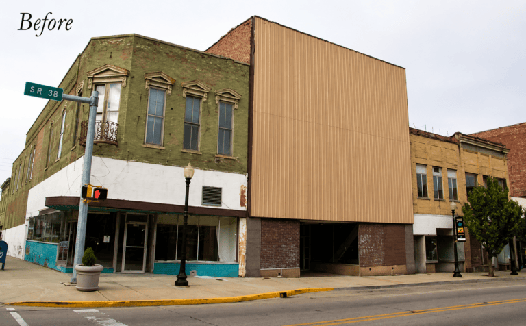 greencastle building before