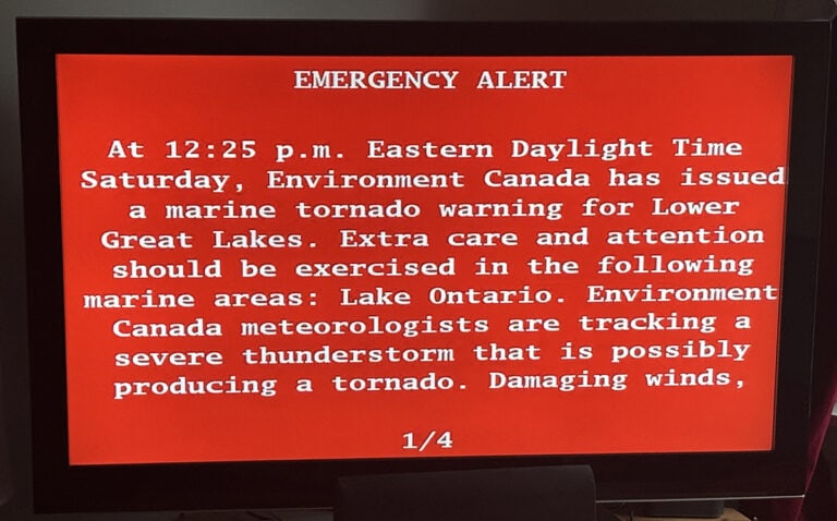 Tornado Warning Issued for West GTA as Dangerous Storm Moves Southeast