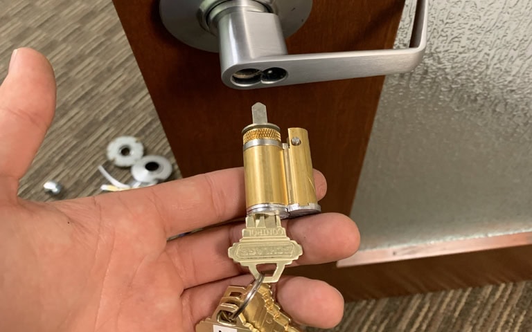 Master key system installation by locksmith experts