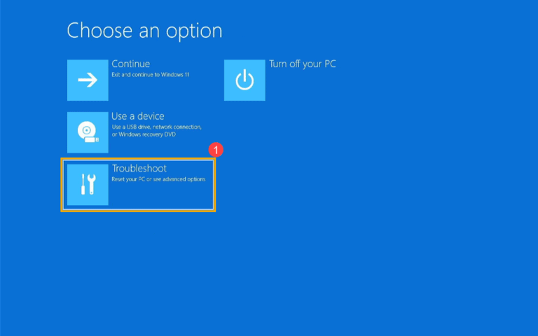 troubleshoot windows