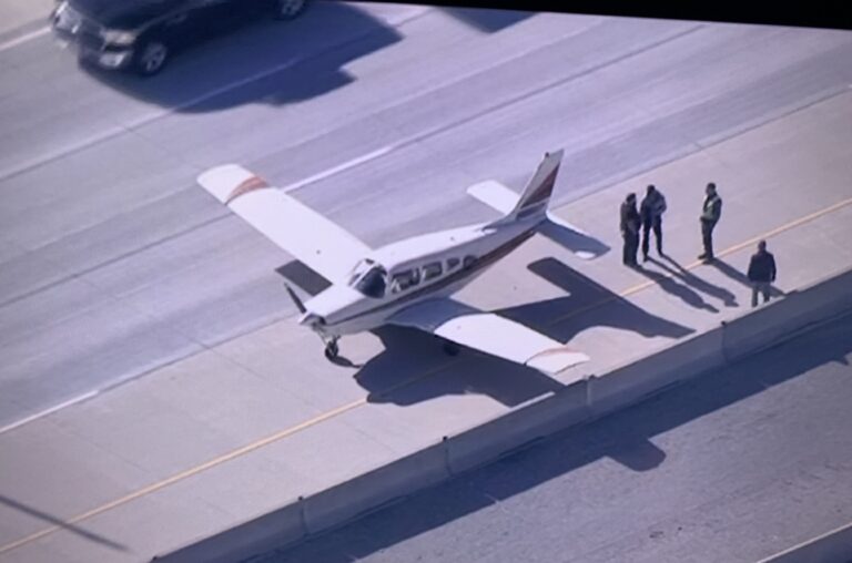 A small plane just landed on Highway 407 in Toronto- watch traffic cam video