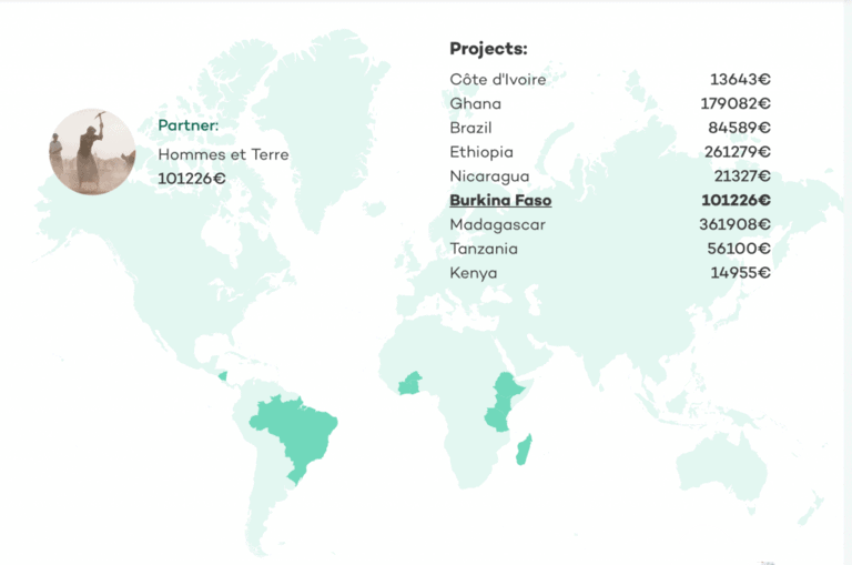 Ecosia global impact