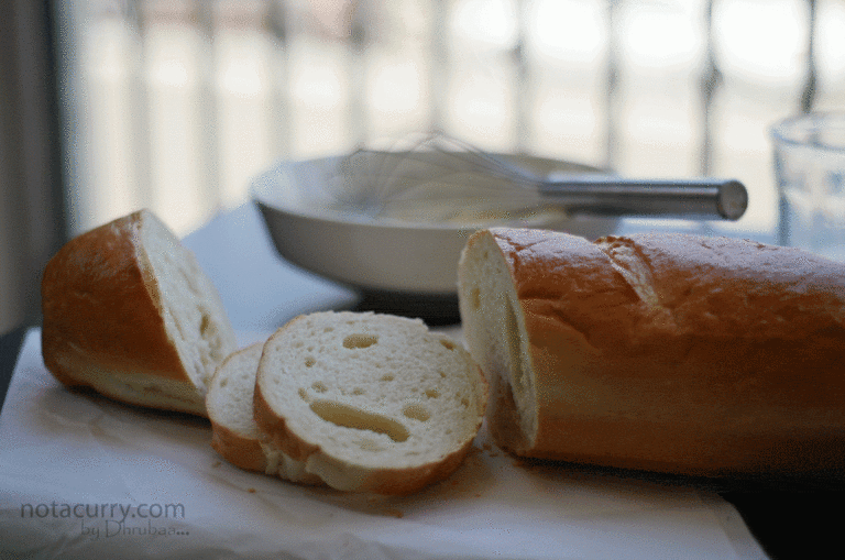 Italian bread loaf image