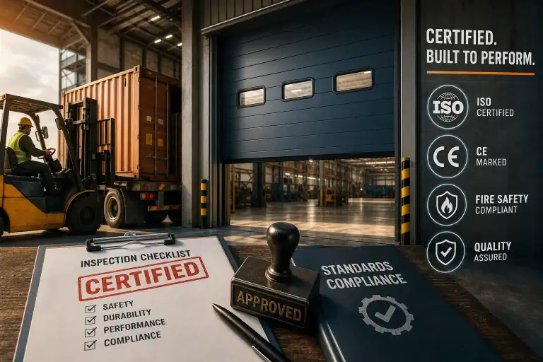 Certifications to Check Before Importing Industrial Doors
