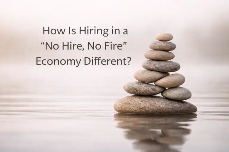 How is Hiring in a “No Hire, No Fire” Economy Different