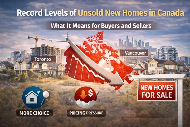Record Levels of Unsold New Homes