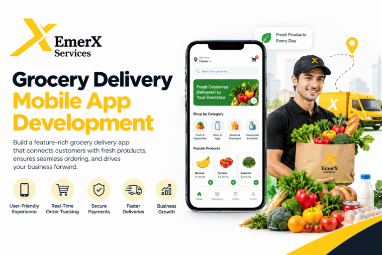 Grocery Delivery Mobile App development