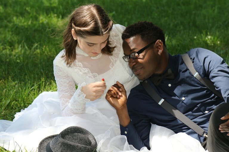 Bride of Christ adorned in white representing the law of jealousy fulfilled through covenant faithfulness