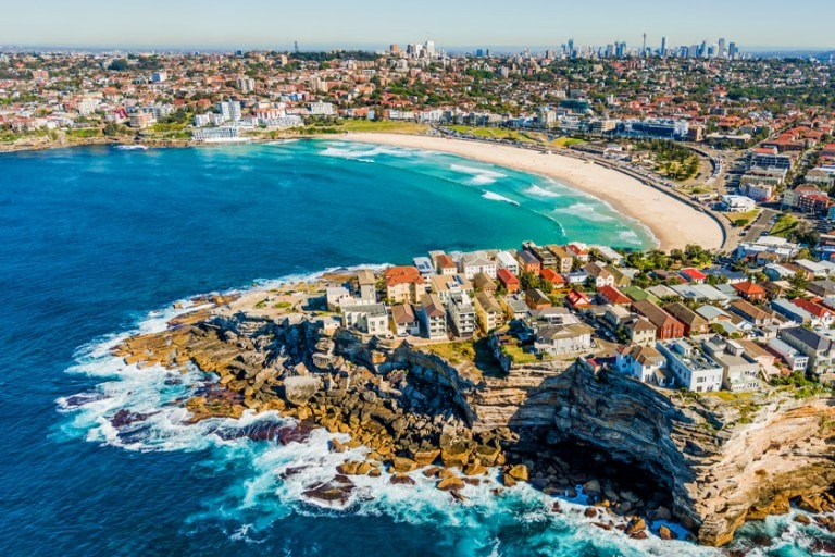 Bondi Beach in Sydney's Eastern Suburbs