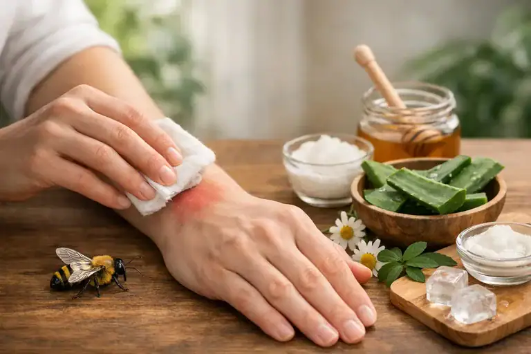 How to Soothe Bee Stings Naturally at Home