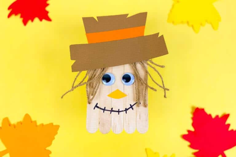 creating a scarecrow craft for kids