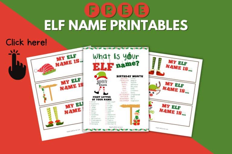 elf printable