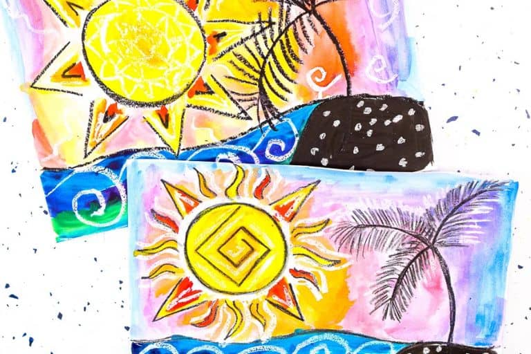 draw a sun project