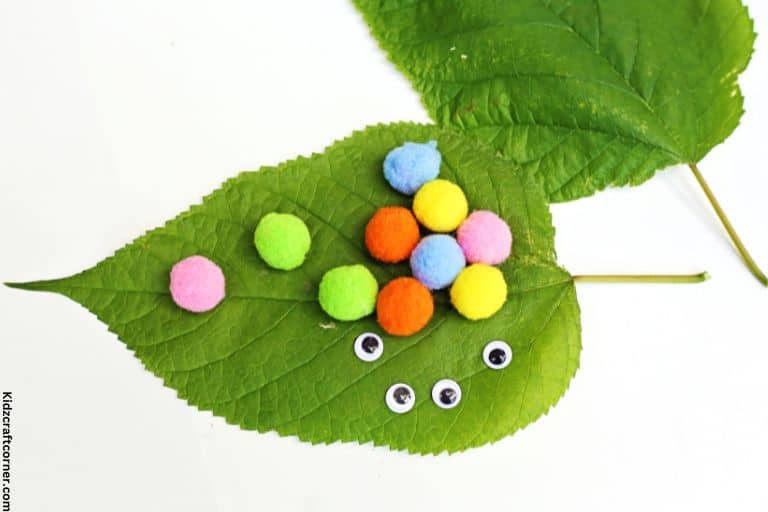 supplies for caterpillar craft