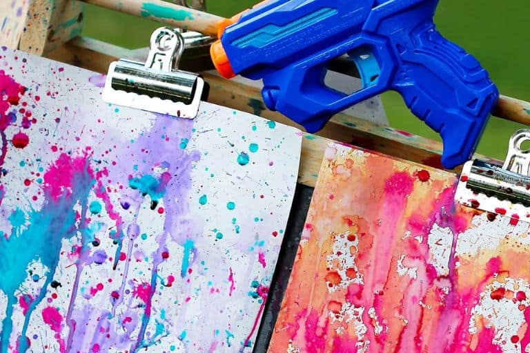 skirt gun painting