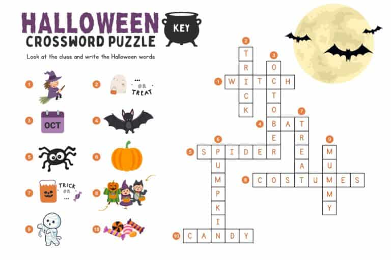 halloween crossword puzzle