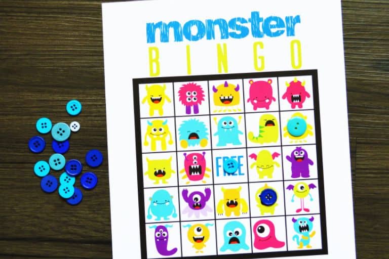 monster bingo game