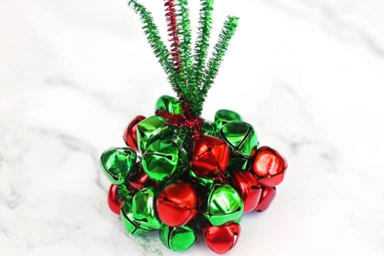 red and green jingle bell