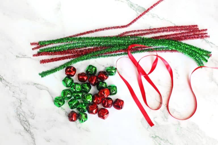 supplies for jingle bell craft