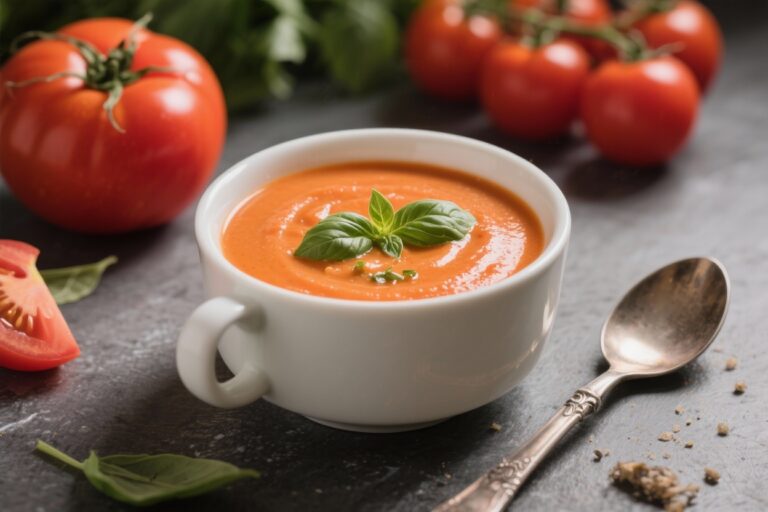 Creamy Keto Tomato Basil Soup Recipe – Comfort in a Bowl