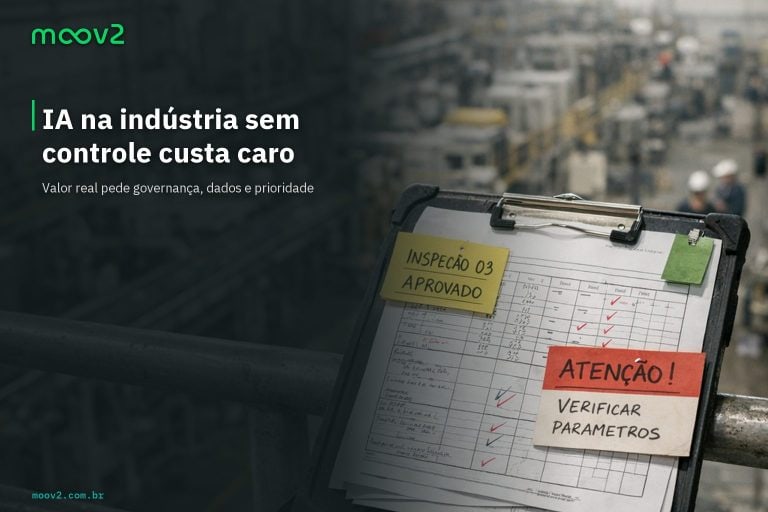 Uso de IA nas indústrias brasileiras com governança, controle e operação