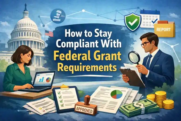 Stay Compliant With Federal Grant Requirements Infographic