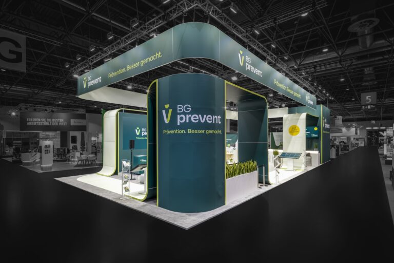 A+A Messe BG Prevent Messestand in Düsseldorf 1 @ModulA