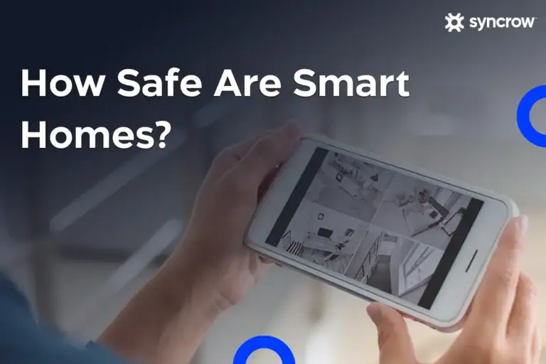 Smart home monitoring through phone.