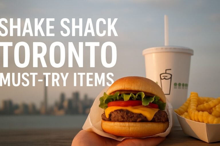 7 Must-Try Menu Items at Shake Shack Toronto in 2026