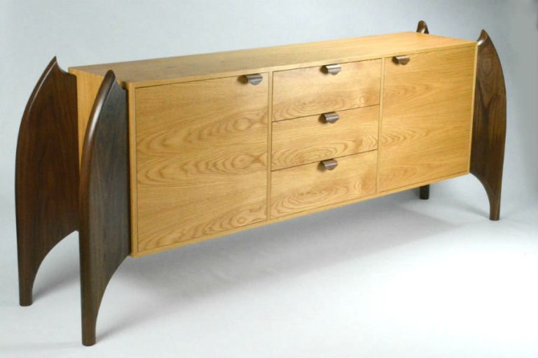 Custom made timber furniture Bat-Wing-Cabinet-