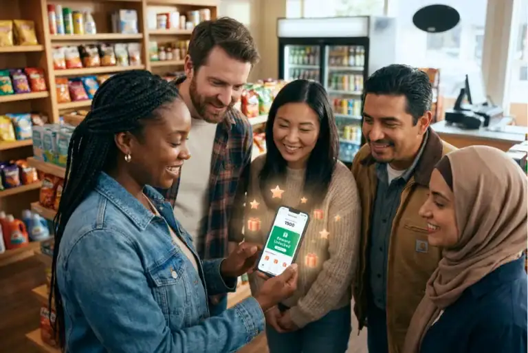 Digital customer loyalty for small business