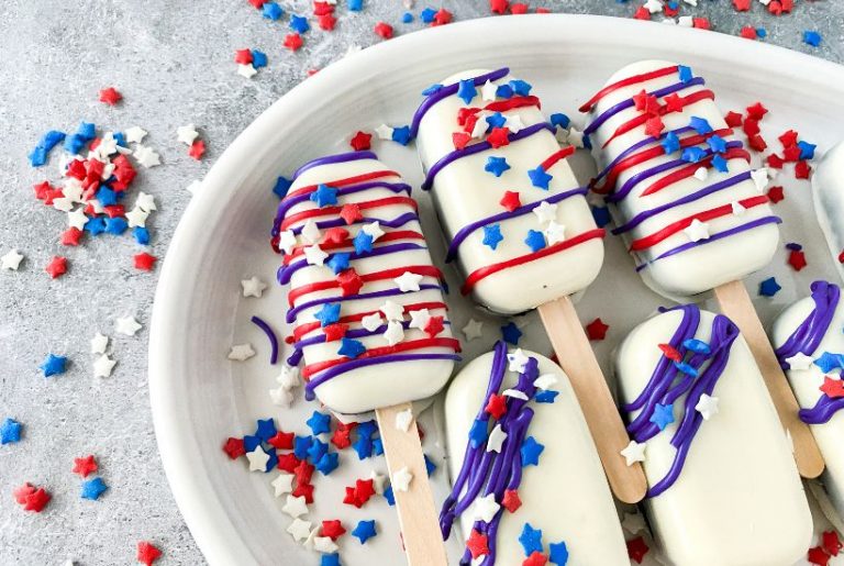 Red, White & Blue Cakesicles