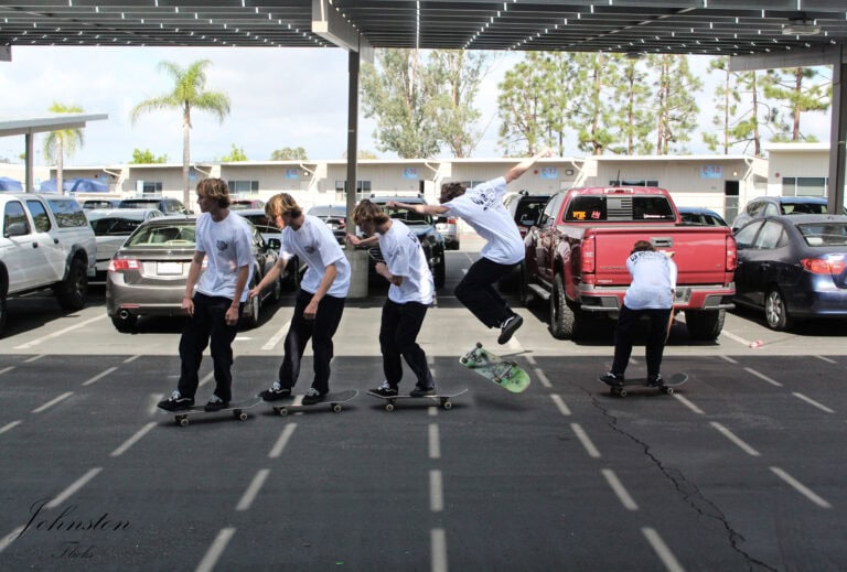 Squence Photography Burst Mode Fast Movement